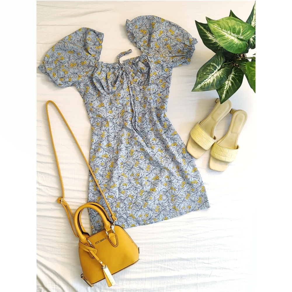 Ditsy Floral Mini Summer Dress